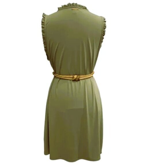 Michael Kors Ruffle Trim Sleeveless Dress - Picture 4 of 8